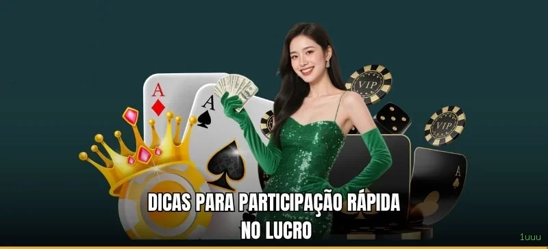 Imagem promocional dos jogos de lottery da 1uuu